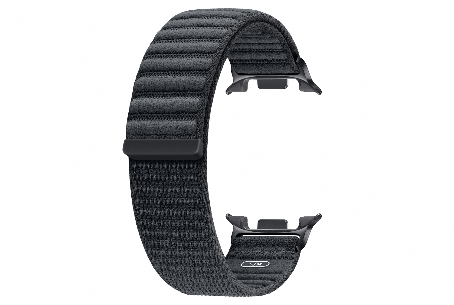 Origineel Samsung Galaxy Watch 8 Bandje Fabric (S/M) Graphite afbeelding 1