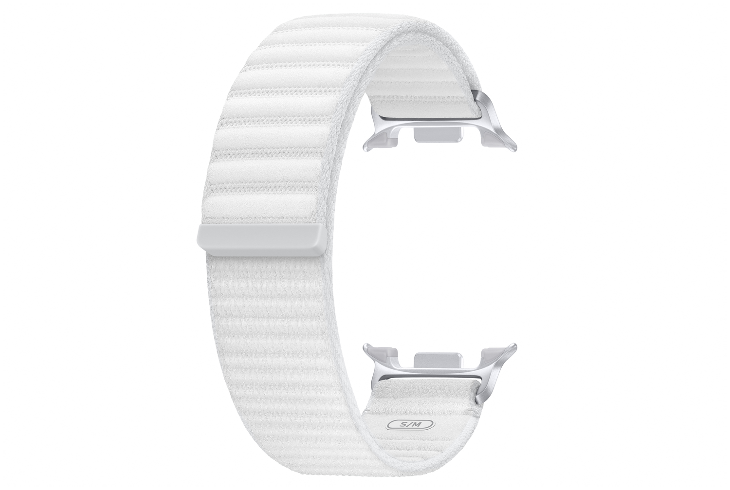 Origineel Samsung Galaxy Watch 8 Bandje Fabric (S/M) Wit afbeelding 1