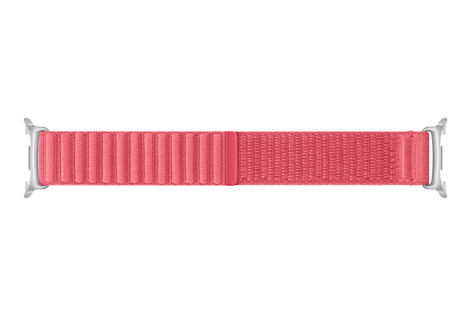 Origineel Samsung Galaxy Watch 8 Bandje Fabric (S/M) Rood afbeelding 2