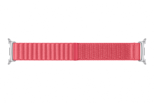 Origineel Samsung Galaxy Watch 8 Bandje Fabric (S/M) Rood afbeelding 2