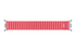 Origineel Samsung Galaxy Watch 8 Bandje Fabric (S/M) Rood afbeelding 3