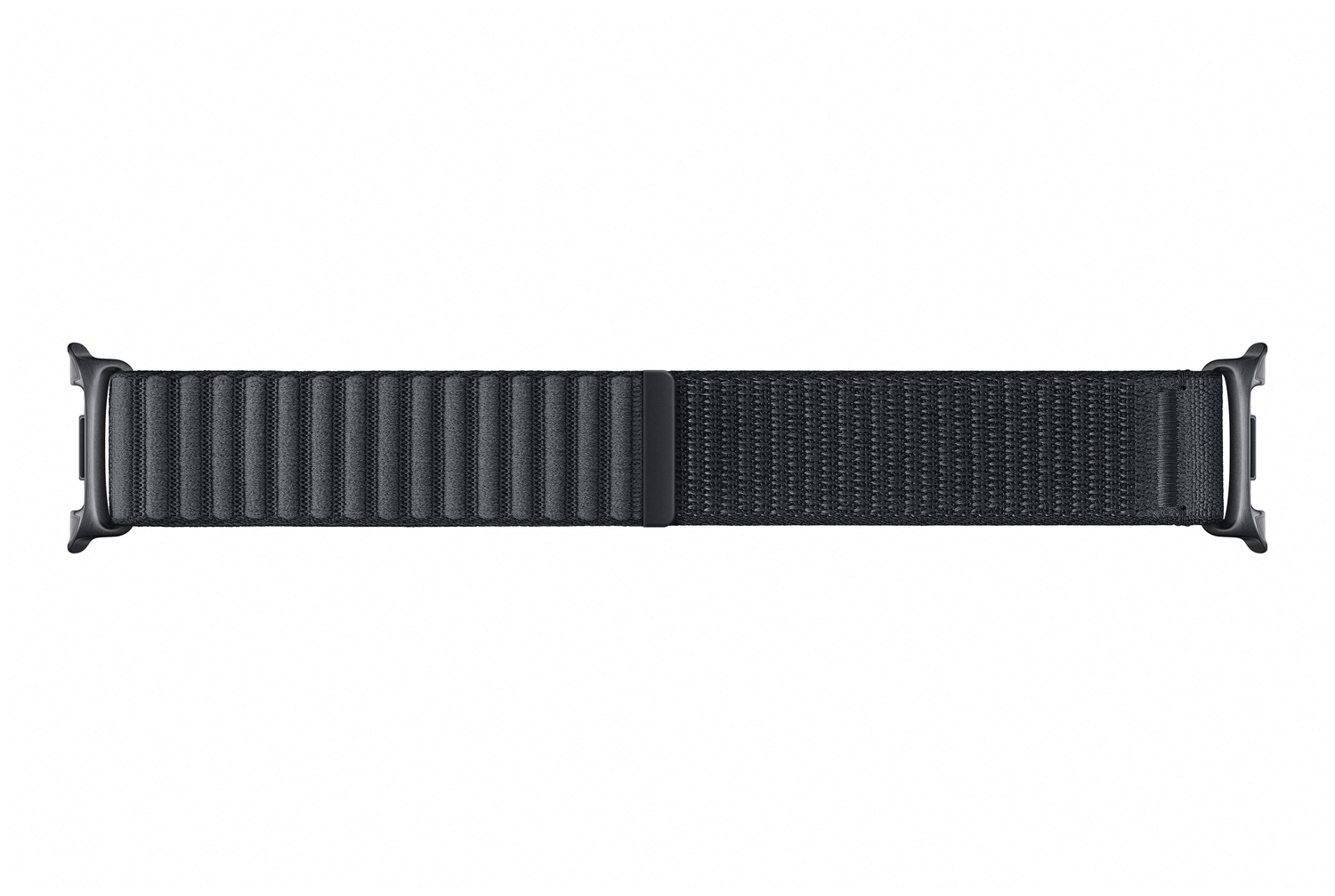 Origineel Samsung Galaxy Watch 8 Bandje Fabric (M/L) Graphite afbeelding 2