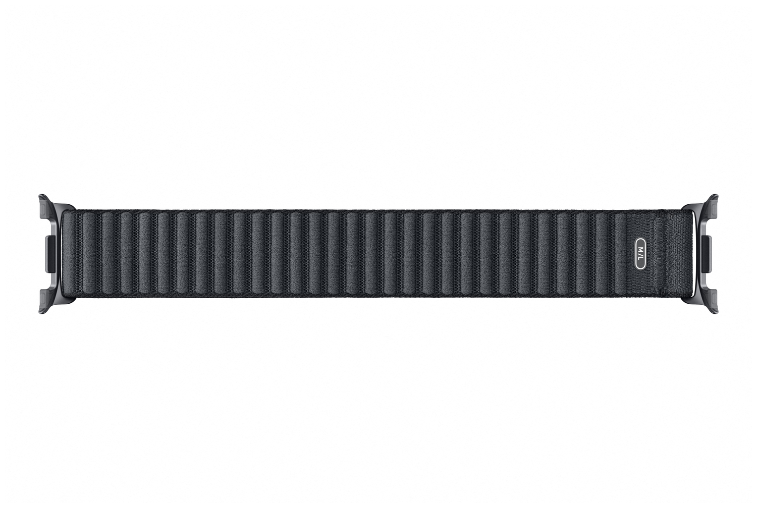 Origineel Samsung Galaxy Watch 8 Bandje Fabric (M/L) Graphite afbeelding 3
