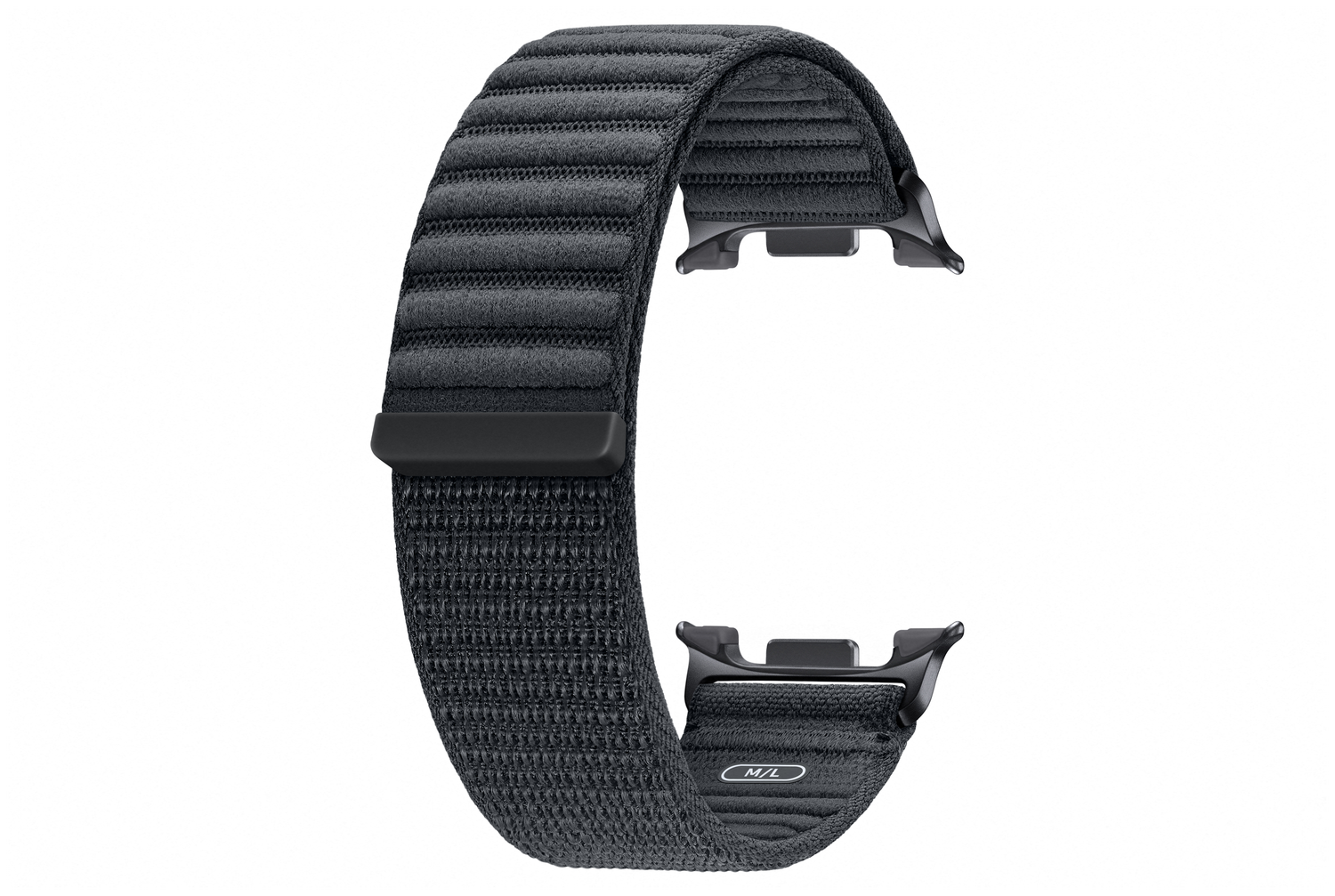 Origineel Samsung Galaxy Watch 8 Bandje Fabric (M/L) Graphite afbeelding 1