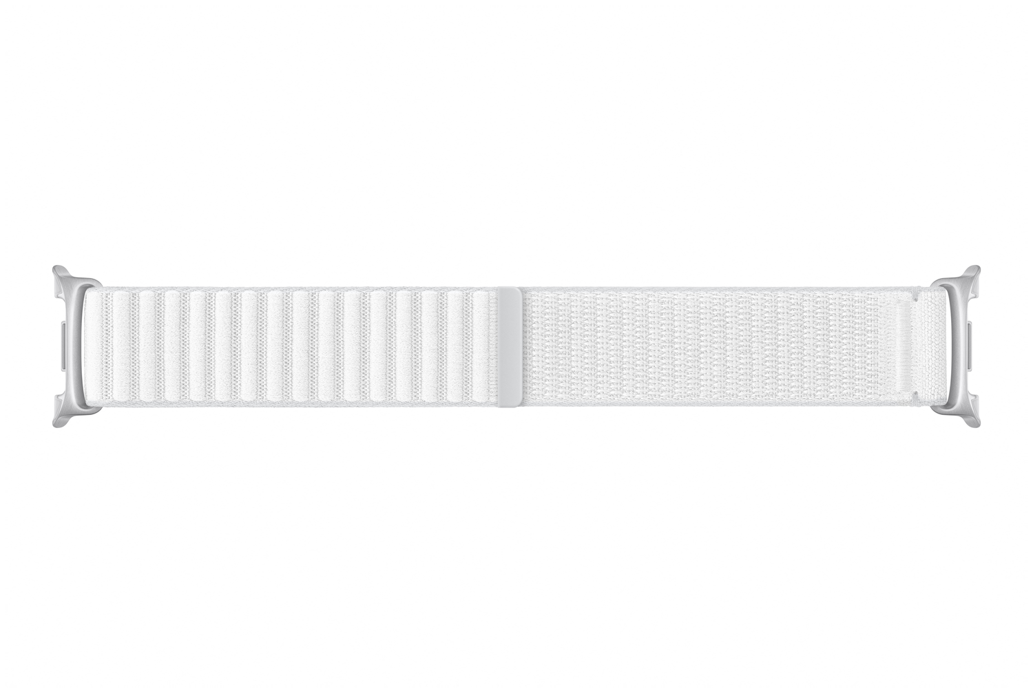 Origineel Samsung Galaxy Watch 8 Bandje Fabric (M/L) Wit afbeelding 2