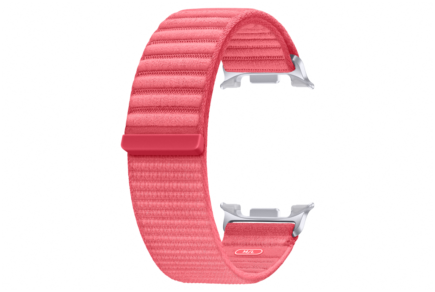 Origineel Samsung Galaxy Watch 8 Bandje Fabric (M/L) Rood afbeelding 1