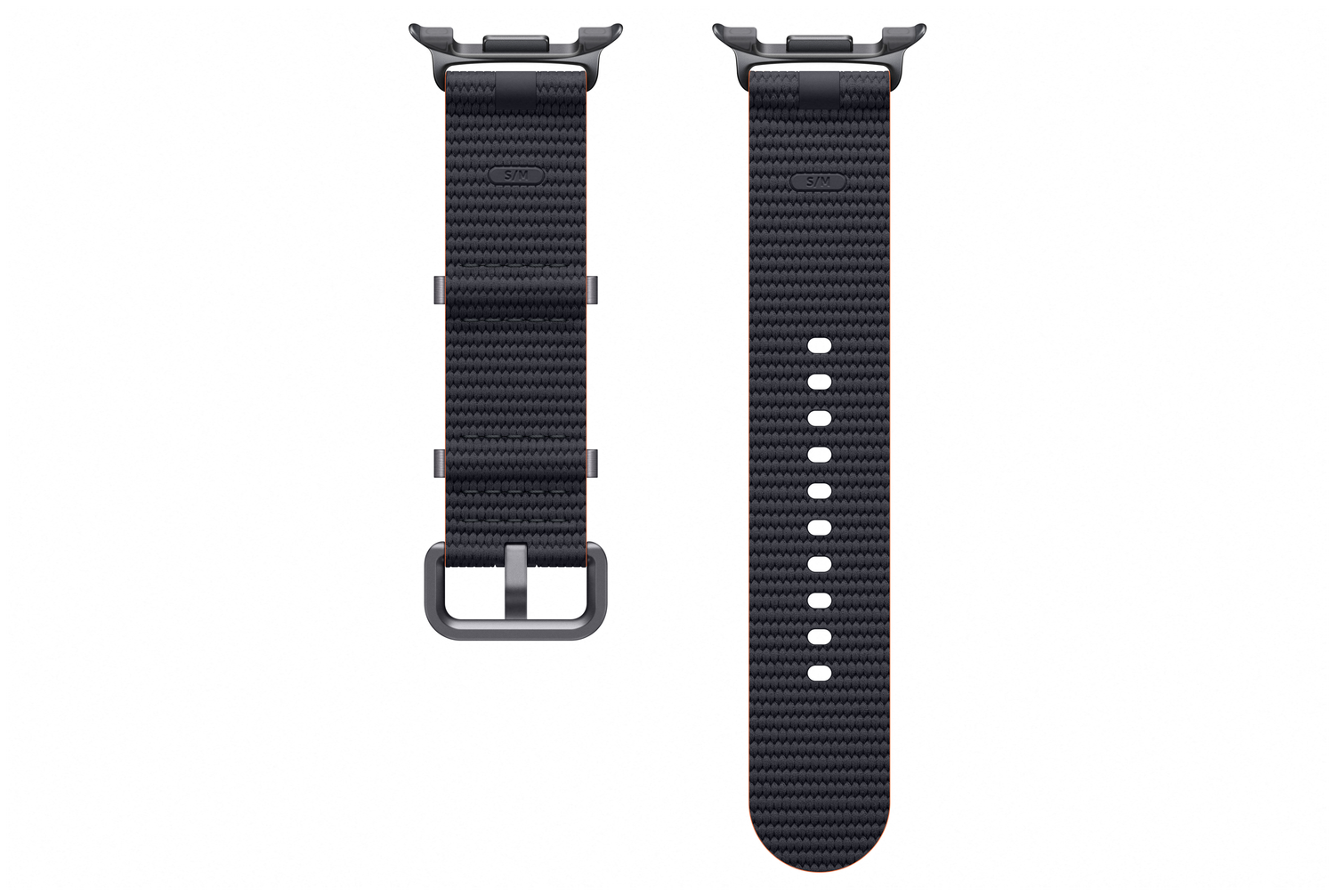 Origineel Samsung Galaxy Watch 8 Bandje - Athleisure Band - Graphite (S/M) afbeelding 3
