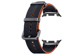 Origineel Samsung Galaxy Watch 8 Bandje - Athleisure Band - Graphite (S/M)