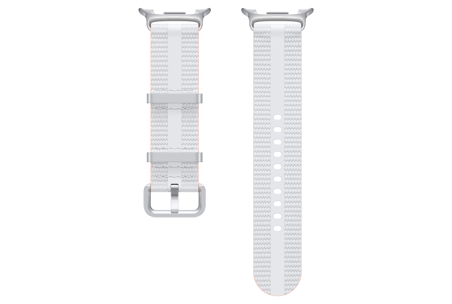 Origineel Samsung Galaxy Watch 8 Bandje - Athleisure Band - Wit (S/M) afbeelding 2