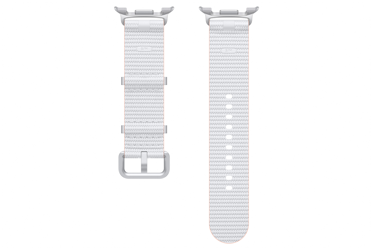 Origineel Samsung Galaxy Watch 8 Bandje - Athleisure Band - Wit (S/M) afbeelding 3