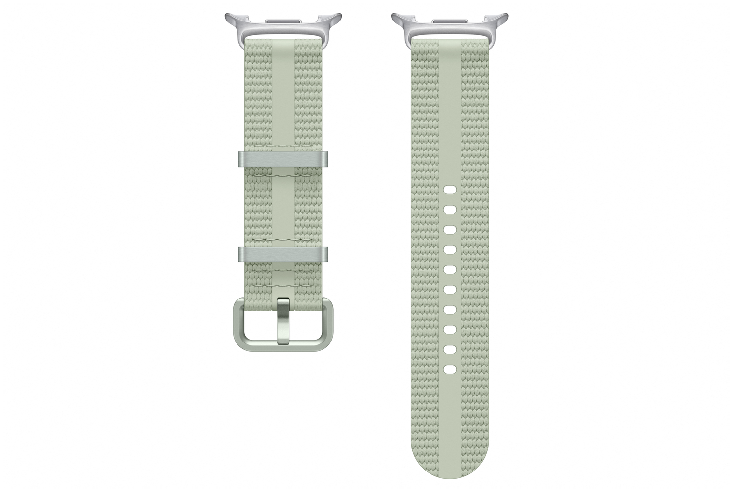 Origineel Samsung Galaxy Watch 8 Bandje - Athleisure Band - Matte Groen (S/M) afbeelding 2
