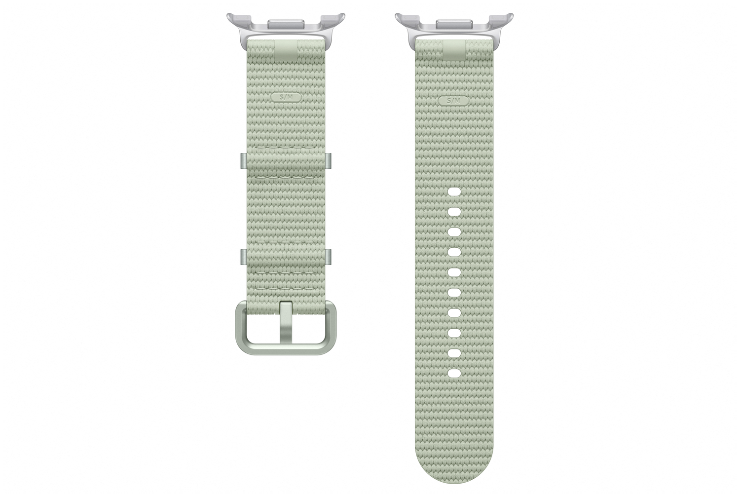 Origineel Samsung Galaxy Watch 8 Bandje - Athleisure Band - Matte Groen (S/M) afbeelding 3