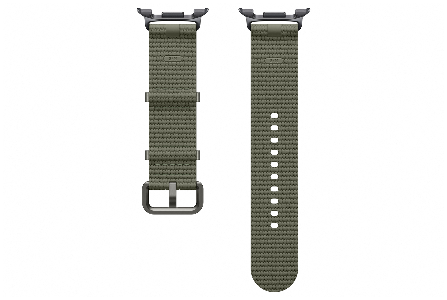 Origineel Samsung Galaxy Watch 8 Bandje - Athleisure Band - Groen (S/M) afbeelding 3