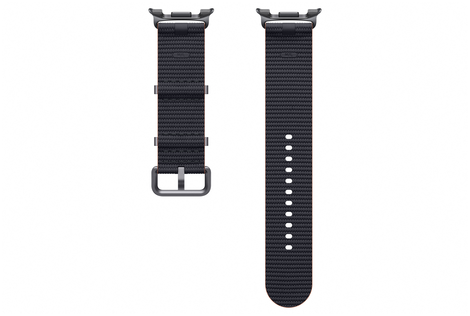 Origineel Samsung Galaxy Watch 8 Bandje - Athleisure Band - Graphite (M/L) afbeelding 3