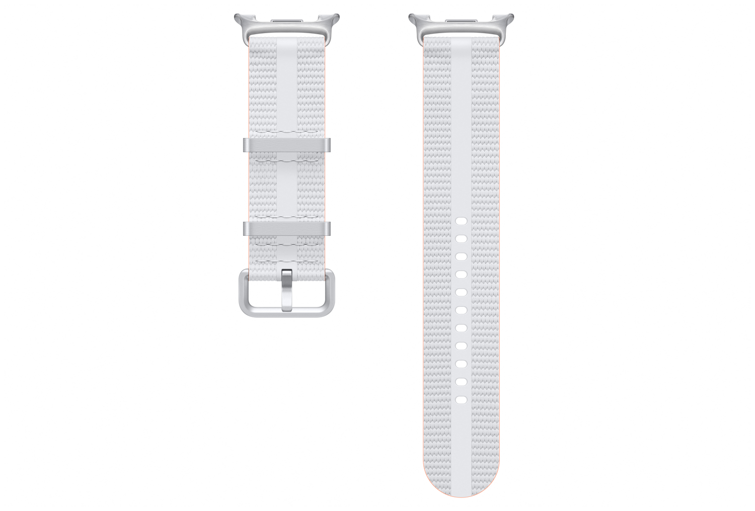 Origineel Samsung Galaxy Watch 8 Bandje - Athleisure Band - Wit (M/L) afbeelding 2