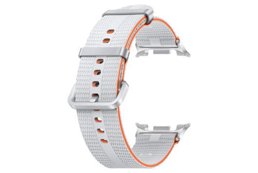 Origineel Samsung Galaxy Watch 8 Bandje - Athleisure Band - Wit (M/L) afbeelding 1