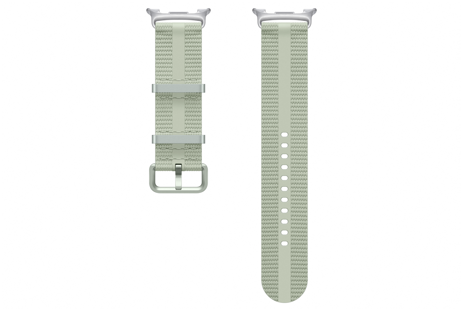 Origineel Samsung Galaxy Watch 8 Bandje - Athleisure Band - Matte Groen (M/L) afbeelding 2