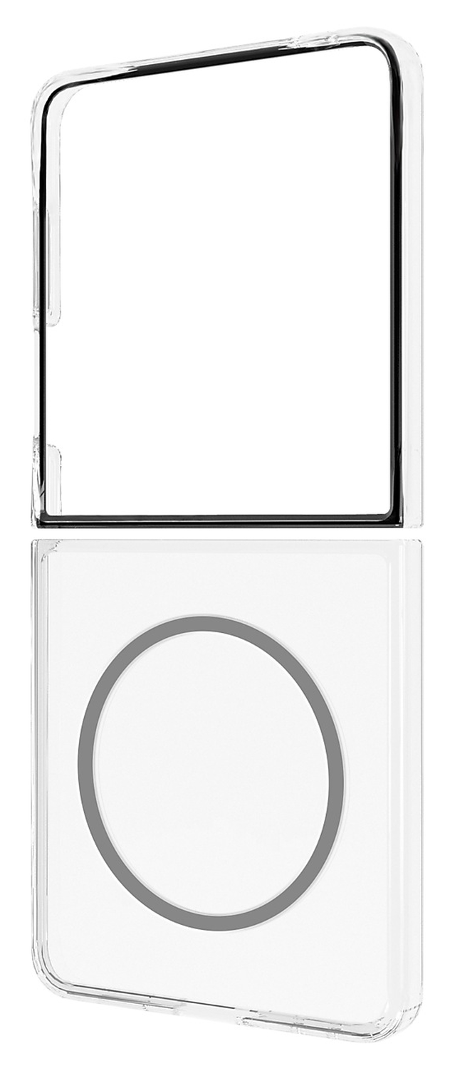 Origineel Samsung Galaxy Z Flip 7 Hoesje Clear Magnet Case Transparant afbeelding 2