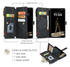 CaseMe C30 Apple iPhone 17 Hoesje Pasjeshouder Book Case Zwart afbeelding 3