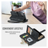 CaseMe C30 Apple iPhone 17 Hoesje Pasjeshouder Book Case Zwart afbeelding 5