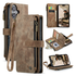 CaseMe C30 Apple iPhone 17 Hoesje Pasjeshouder Book Case Bruin afbeelding 2