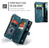 CaseMe C30 Apple iPhone 17 Hoesje Pasjeshouder Book Case Blauw afbeelding 10