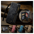 CaseMe C30 Apple iPhone 17 Pro Hoesje Pasjeshouder Book Case Zwart afbeelding 10