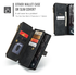CaseMe C30 Apple iPhone 17 Pro Hoesje Pasjeshouder Book Case Zwart afbeelding 9