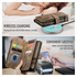CaseMe C30 Apple iPhone 17 Pro Hoesje Pasjeshouder Book Case Bruin afbeelding 7