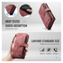 CaseMe C30 Apple iPhone 17 Pro Hoesje Pasjeshouder Book Case Rood afbeelding 6