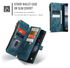 CaseMe C30 Apple iPhone 17 Pro Hoesje Pasjeshouder Book Case Blauw afbeelding 10