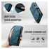 CaseMe C30 Apple iPhone 17 Pro Hoesje Pasjeshouder Book Case Blauw afbeelding 6
