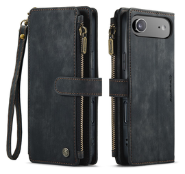 CaseMe C30 Apple iPhone Air Hoesje Pasjeshouder Book Case Zwart afbeelding