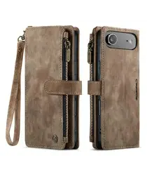 CaseMe C30 Apple iPhone Air Hoesje Pasjeshouder Book Case Bruin afbeelding