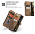 CaseMe C30 Apple iPhone Air Hoesje Pasjeshouder Book Case Bruin afbeelding 9