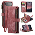 CaseMe C30 Apple iPhone Air Hoesje Pasjeshouder Book Case Rood afbeelding 2