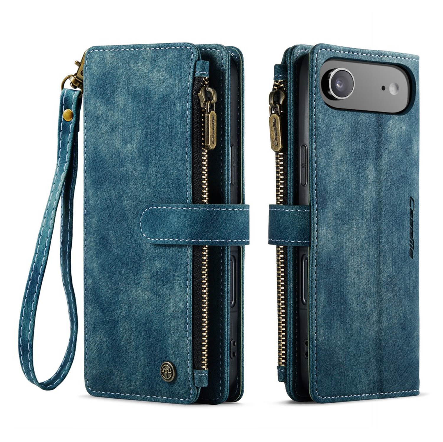CaseMe C30 Apple iPhone Air Hoesje Pasjeshouder Book Case Blauw afbeelding 1