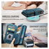CaseMe C30 Apple iPhone Air Hoesje Pasjeshouder Book Case Blauw afbeelding 8