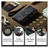 CaseMe C30 Apple iPhone 17 Pro Max Hoesje Pasjeshouder Book Case Zwart afbeelding 8
