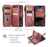 CaseMe C30 Apple iPhone 17 Pro Max Hoesje Pasjeshouder Book Case Rood afbeelding 3