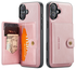 CaseMe JH-01 Apple iPhone 17 Hoesje met Magnetische Kaarthouder Roze afbeelding 12