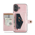 CaseMe JH-01 Apple iPhone 17 Hoesje met Magnetische Kaarthouder Roze afbeelding 14