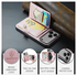 CaseMe JH-01 Apple iPhone 17 Pro Hoesje met Magnetische Kaarthouder Roze afbeelding 3