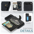 CaseMe JH-01 Apple iPhone Air Hoesje met Magnetische Kaarthouder Zwart afbeelding 6