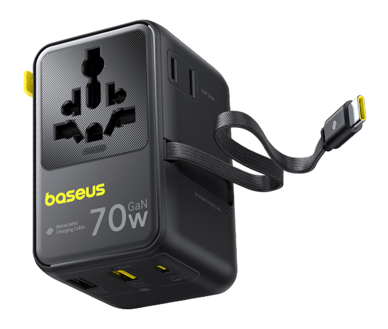 Baseus EnerCore CG11 Reis Oplader 70W Snellader Wereldstekker EU/VK/USA/AUS afbeelding 9