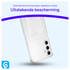 Samsung Galaxy A17 Hoesje Dun TPU met Pasjeshouder Back Cover Transparant afbeelding 2