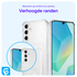 Samsung Galaxy A17 Hoesje Dun TPU met Pasjeshouder Back Cover Transparant afbeelding 3