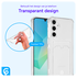 Samsung Galaxy A17 Hoesje Dun TPU met Pasjeshouder Back Cover Transparant afbeelding 5
