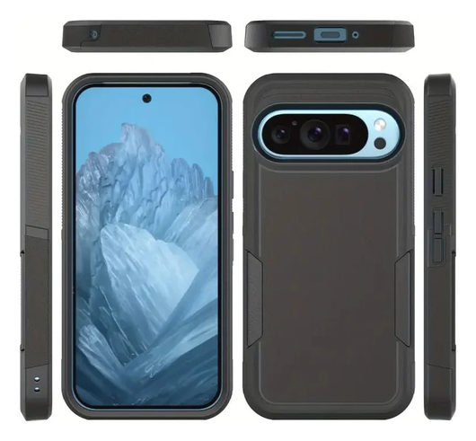 Google Pixel 10 / 10 Pro Hoesje Schokbestendige Hardcase Back Cover Zwart afbeelding 5