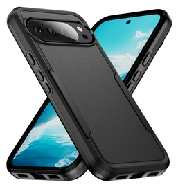 Google Pixel 10 Pro XL Hoesje Schokbestendige Hardcase Back Cover Zwart afbeelding